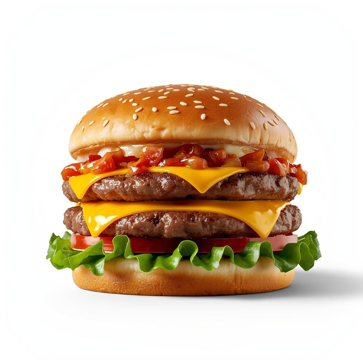 DOUBLE CHEESE BURGER